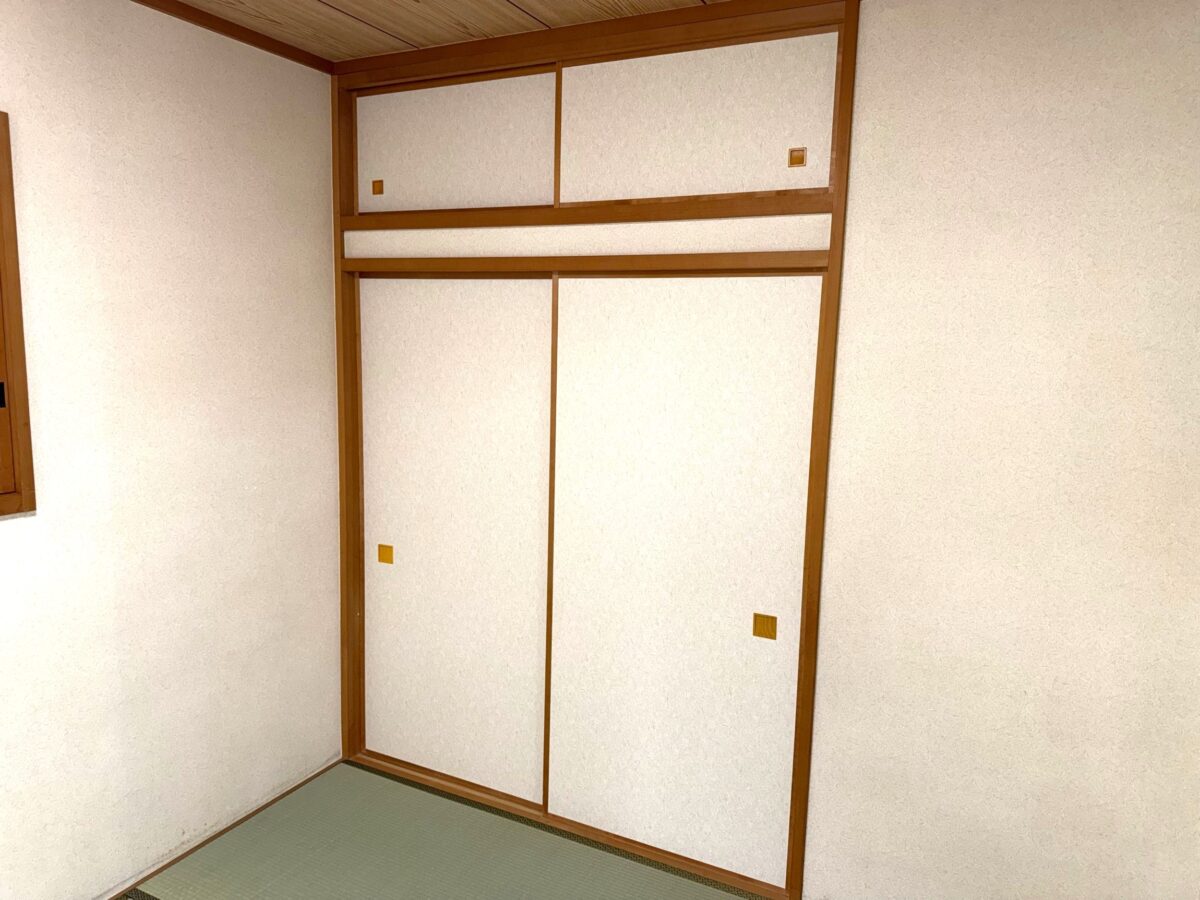 流山市松ヶ丘●戸建●襖張り替え工事