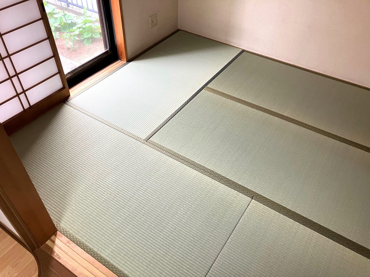 流山市松ヶ丘●戸建●畳新規交換工事