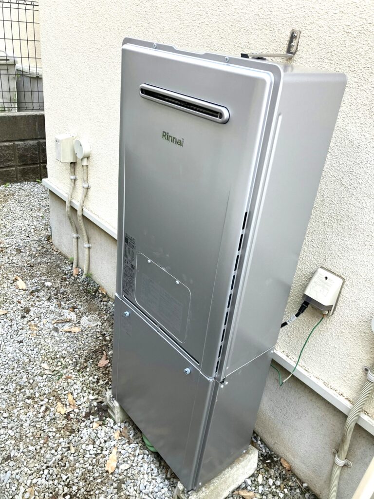 柏市高柳●戸建●給湯器交換工事 ウルトラファインバブル給湯暖房用