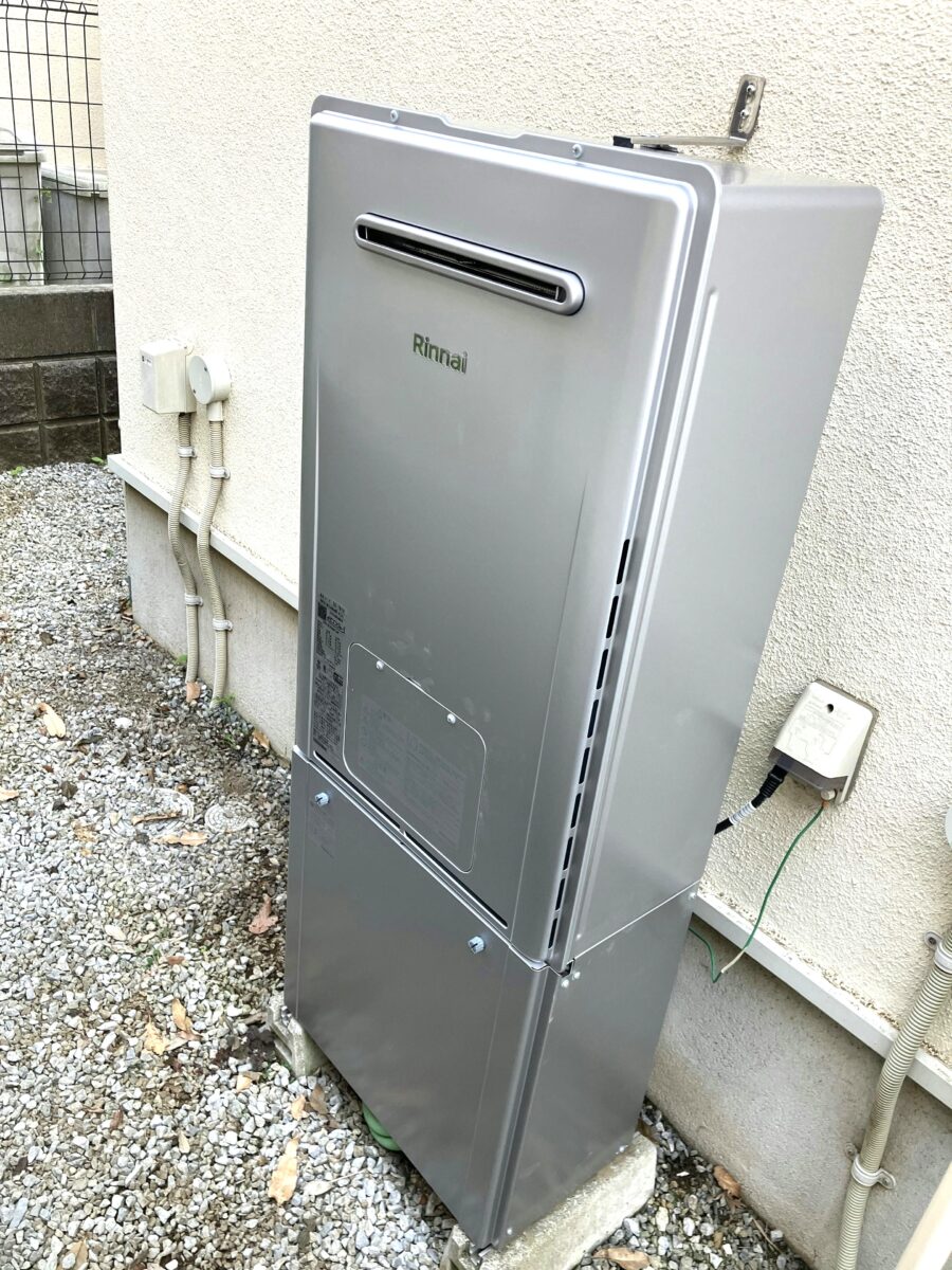 柏市高柳●戸建●給湯器交換工事 ウルトラファインバブル給湯暖房用