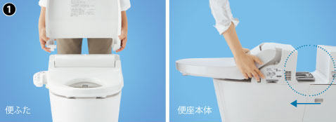 毎日のお手入れをもっとしやすく、ラクに。