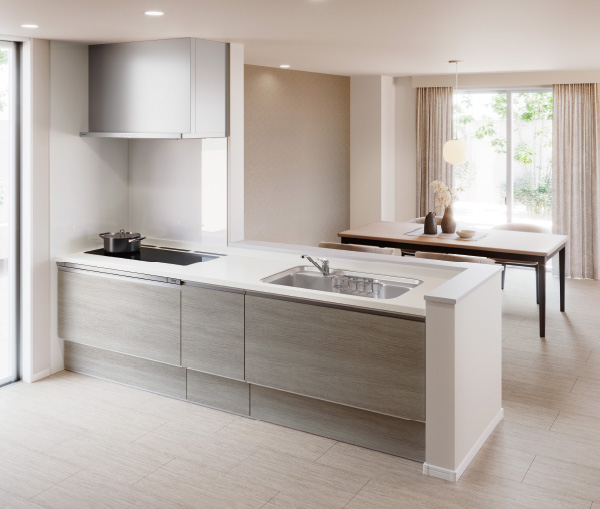 【快適なキッチン空間】パナソニック Sクラスで快適なキッチンへ